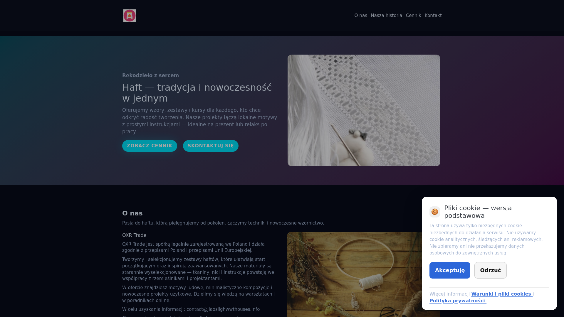 website screenshot of https://jiaoslighwwthouses.info