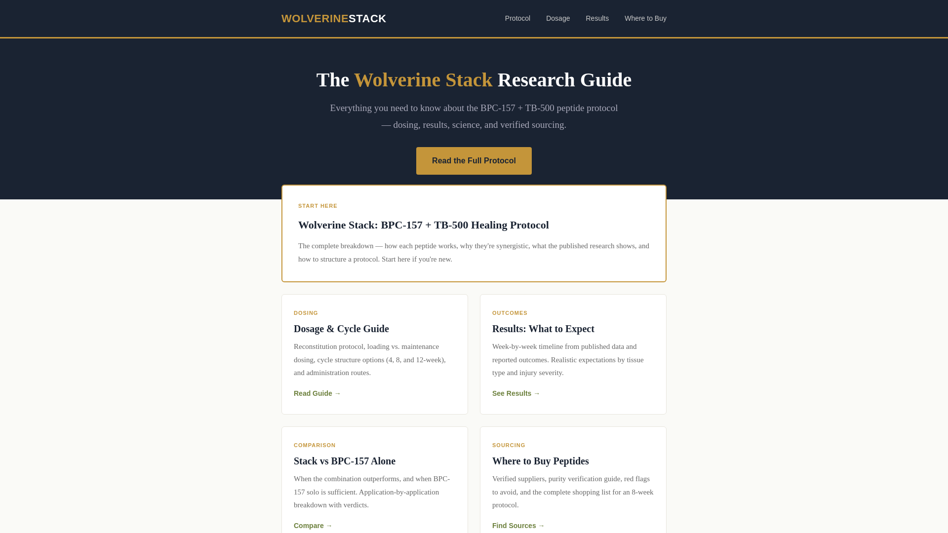 website screenshot of https://wolverinestack.pages.dev/