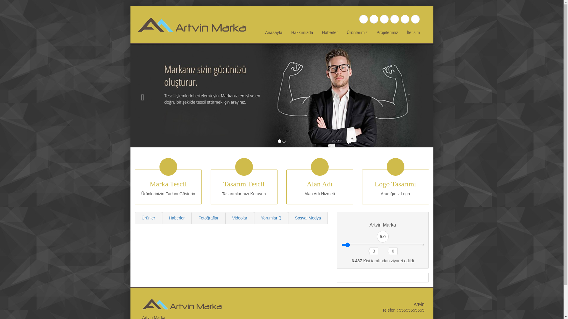 website screenshot of https://artvinmarka.com/