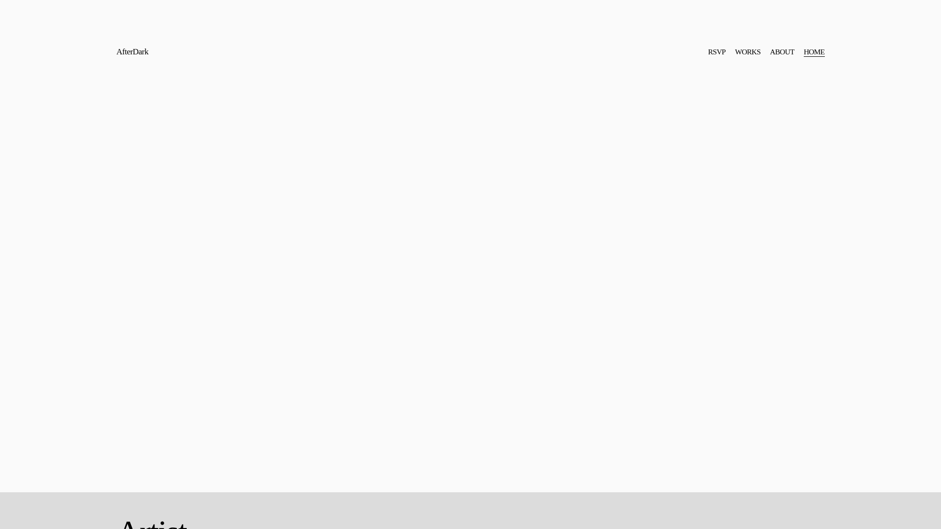 website screenshot of https://after-dark.live