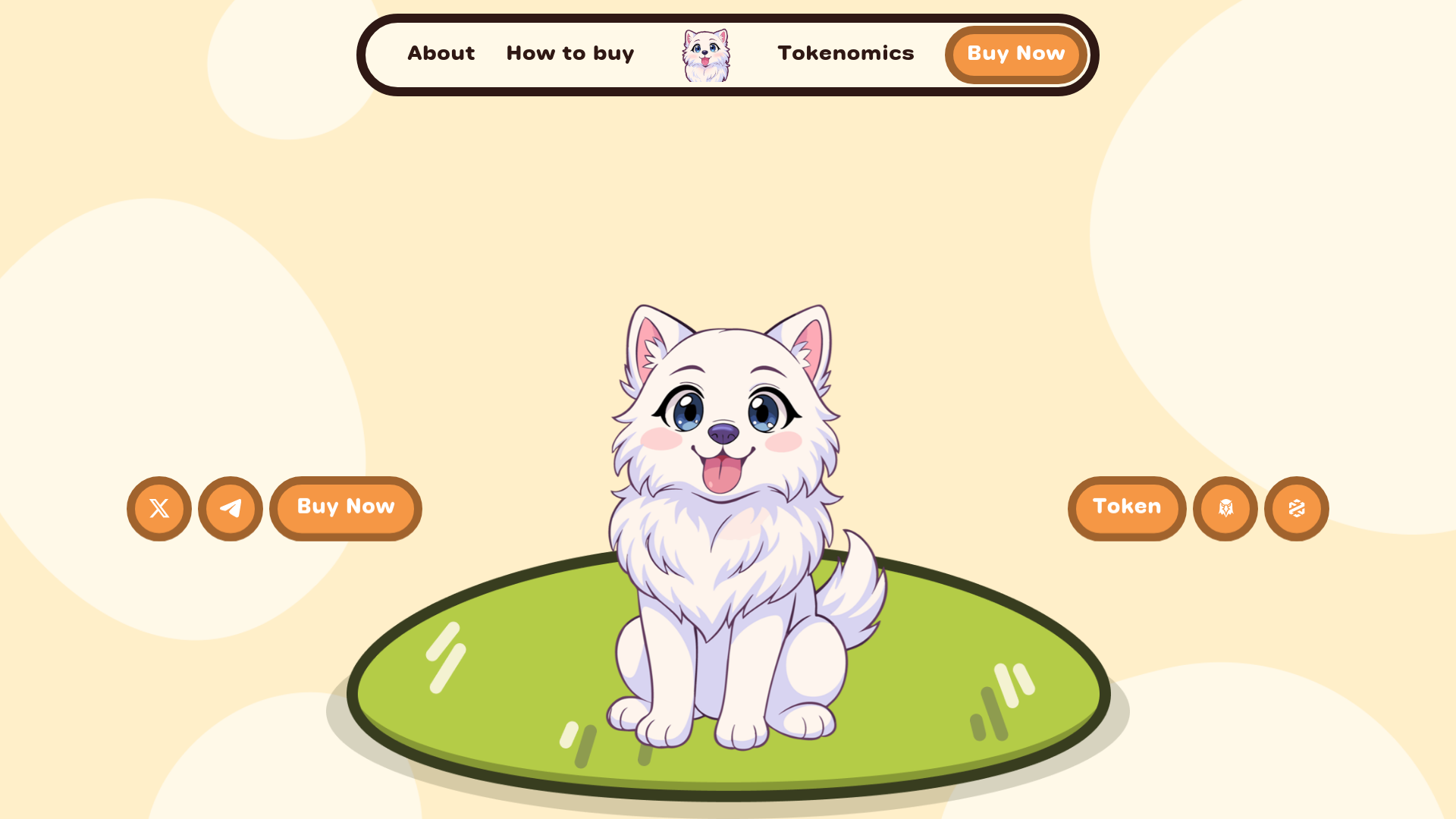 website screenshot of https://mayapolardog.site/