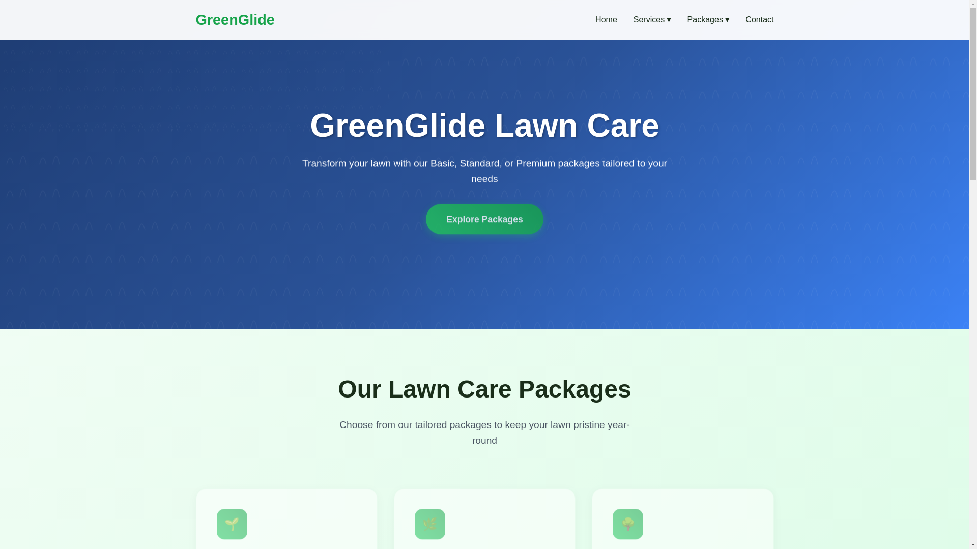 website screenshot of https://rammylawncare.pages.dev/