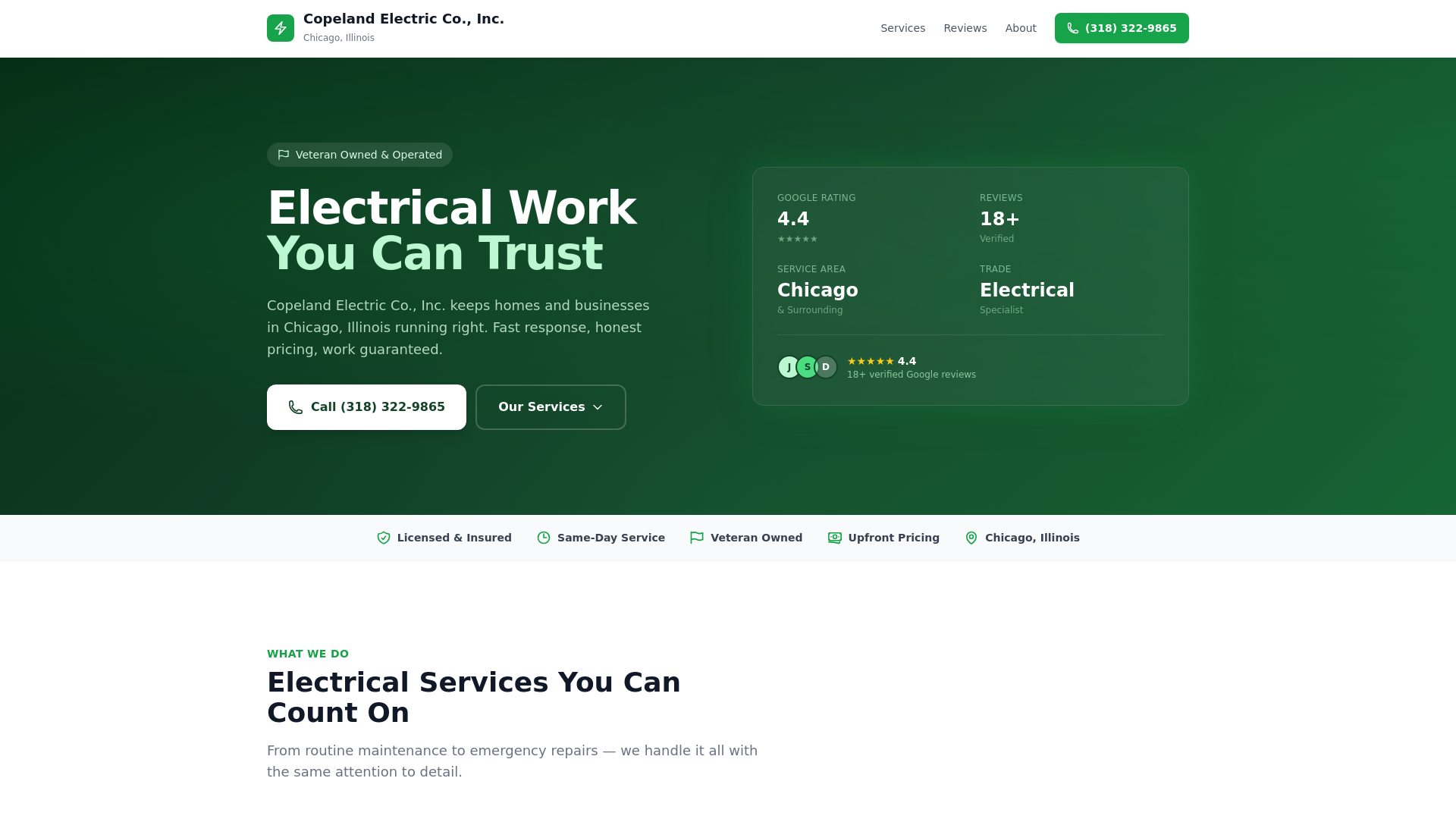 website screenshot of https://scout-chicago-illinois-copeland-electric-co-inc.pages.dev/