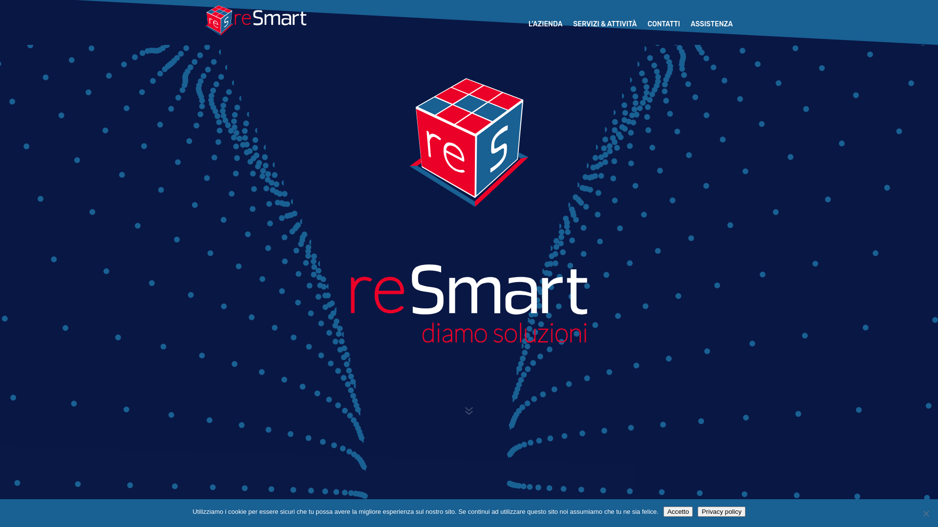website screenshot of https://resmartsrl.it/