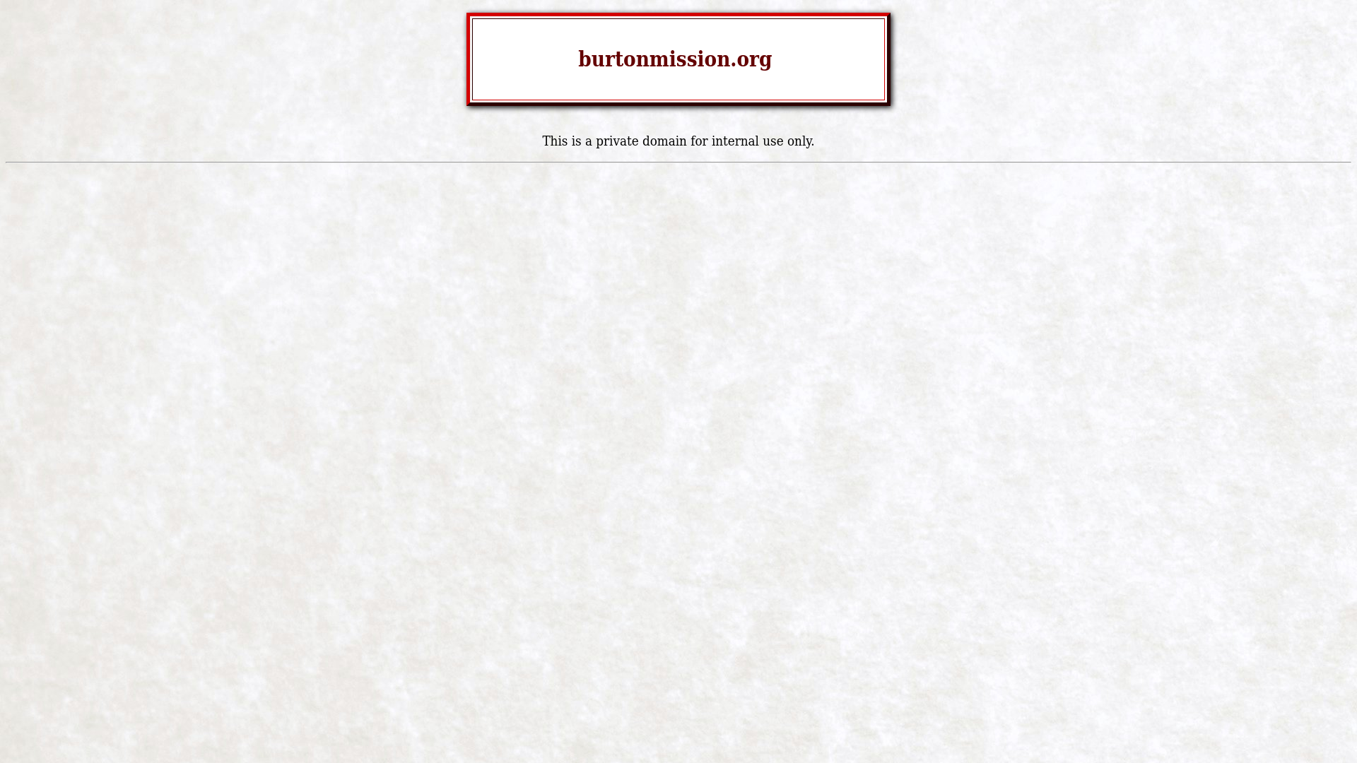 website screenshot of https://burtonmission.org/