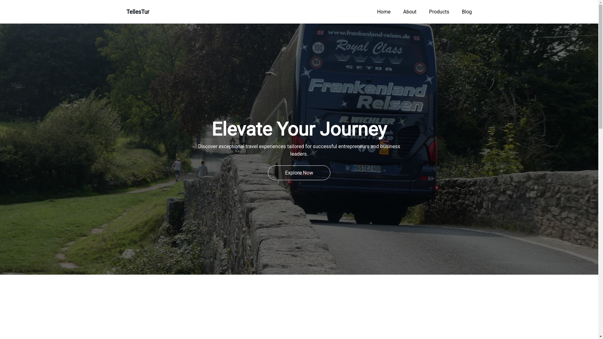 website screenshot of https://travelaurora.com.br/