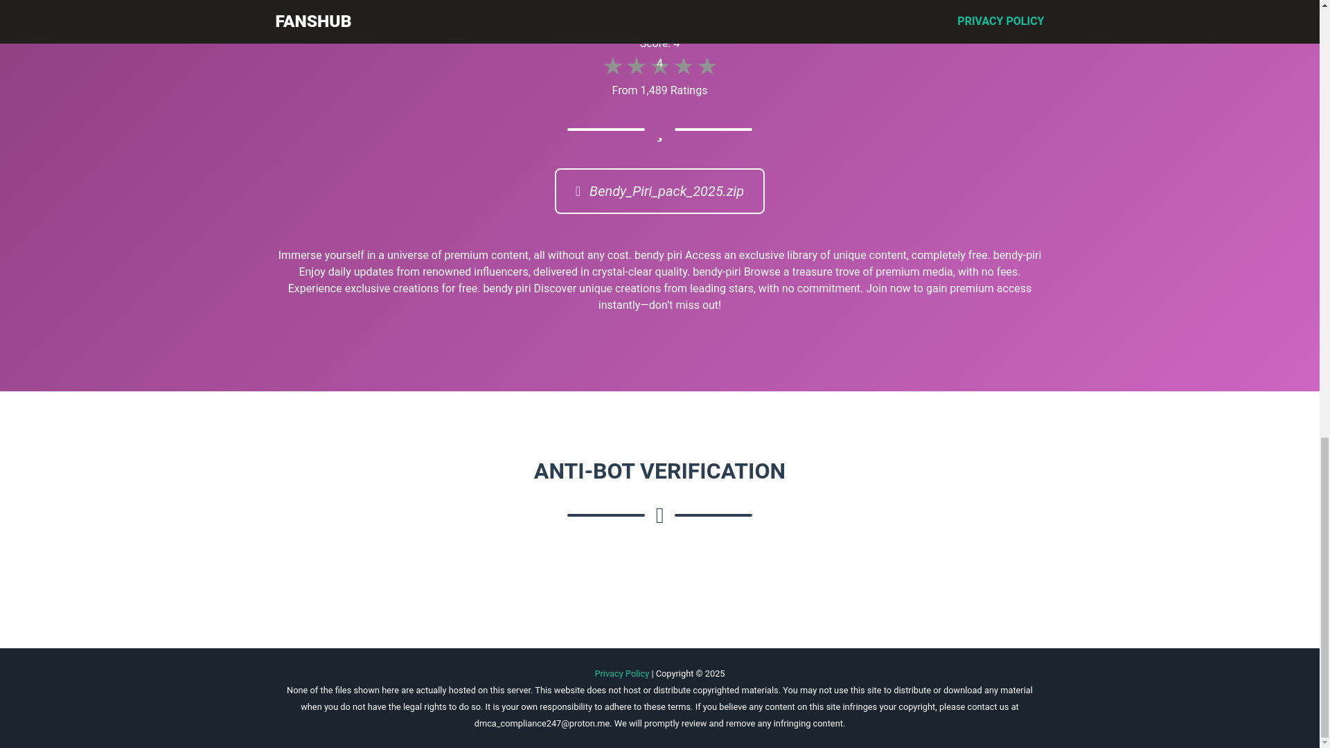 website screenshot of https://fanshub.sbs/bendy-piri#download