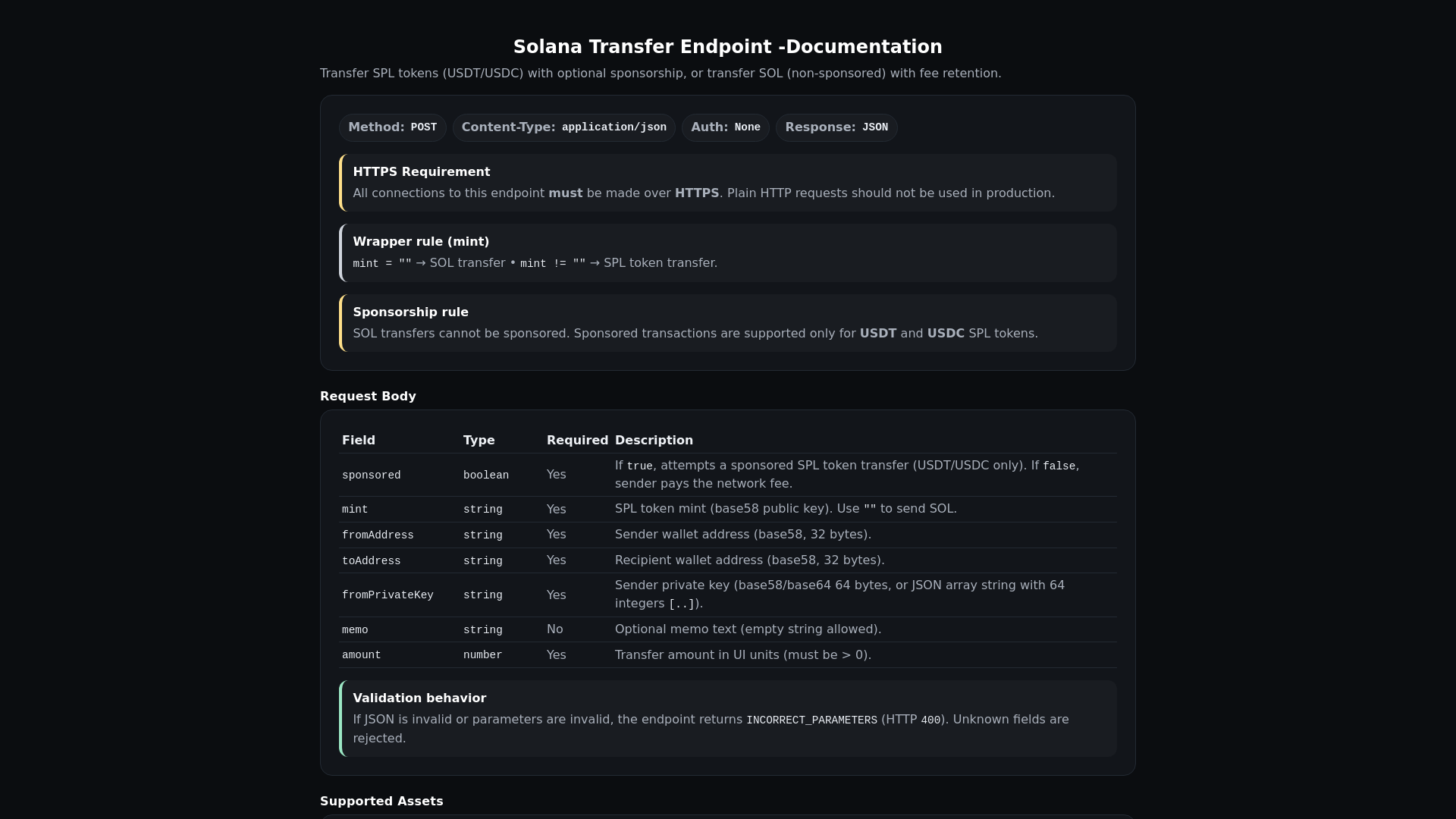 website screenshot of https://solana.wsbank.cc/