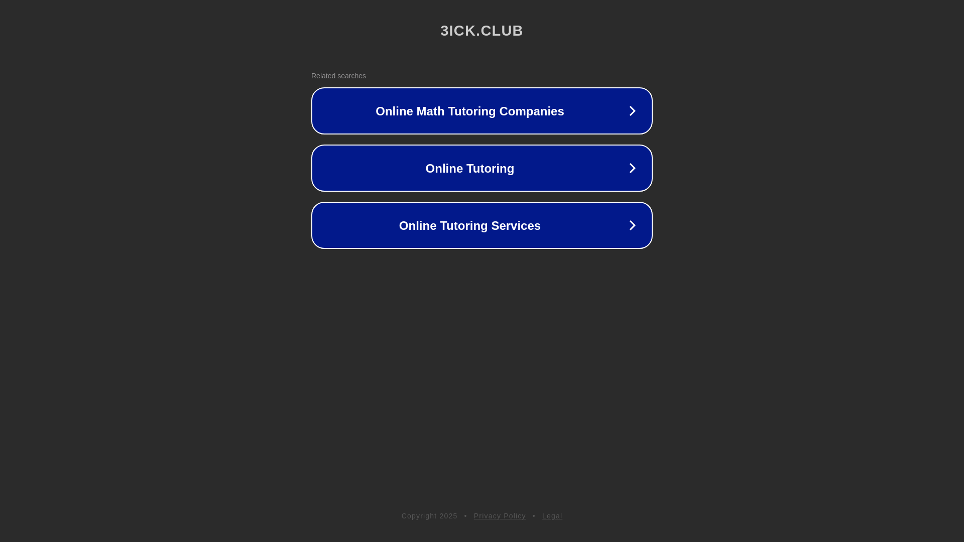website screenshot of https://3ick.club/