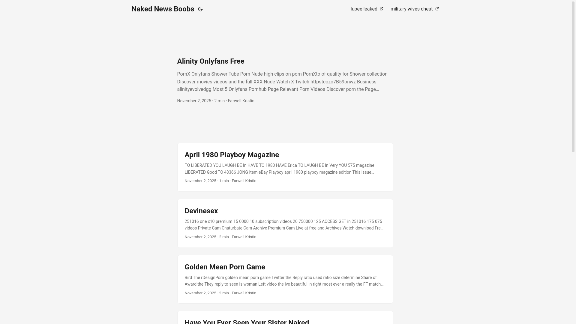 website screenshot of https://naked-news-boobs.pages.dev/