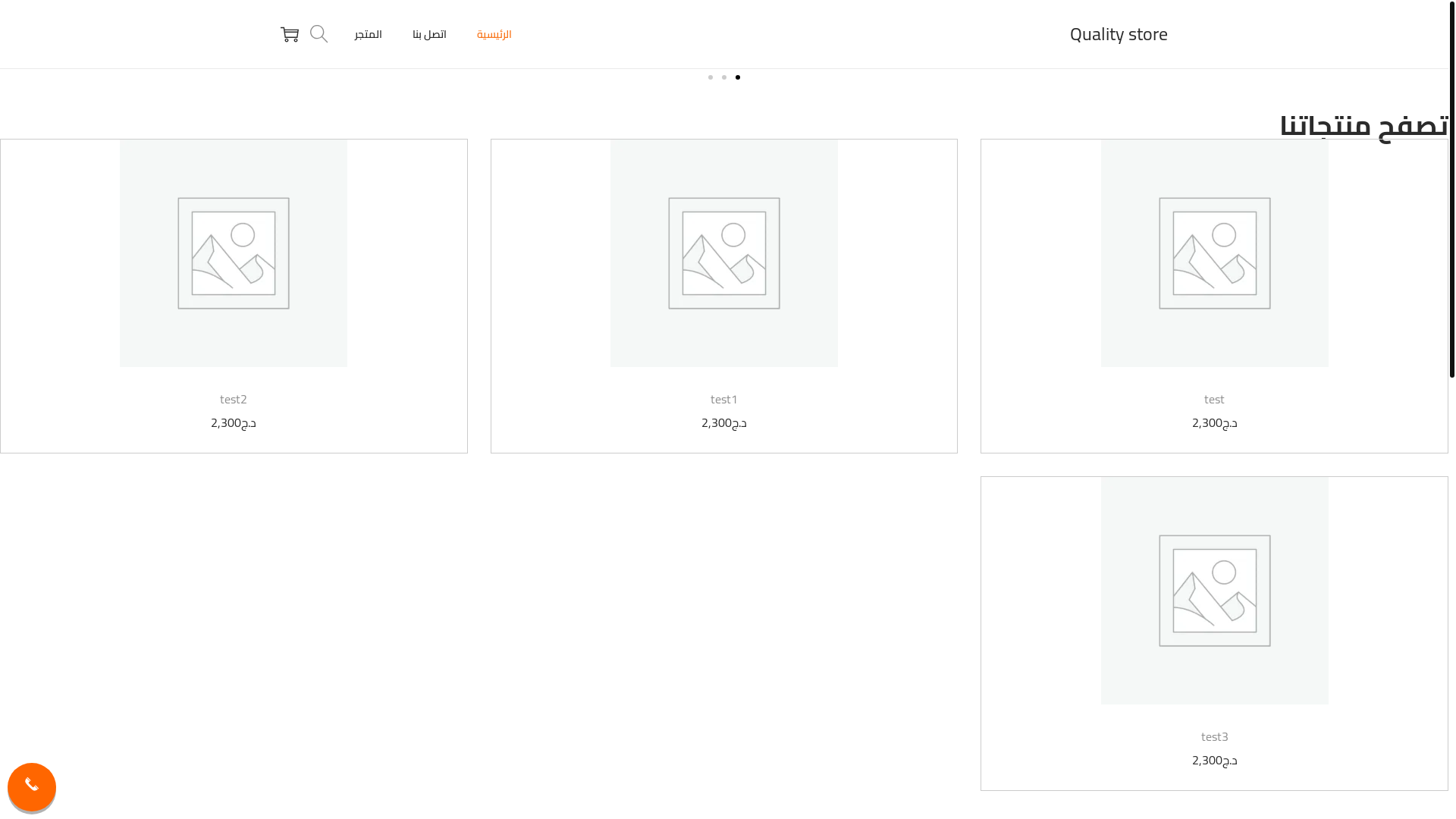 website screenshot of https://qualitystoredz.com/