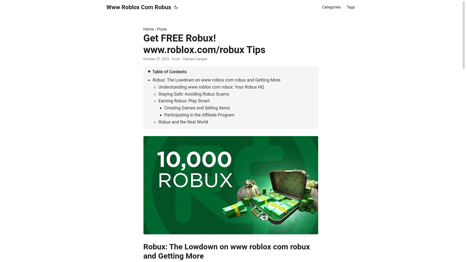 website screenshot of https://www-roblox-com-robux.pages.dev/