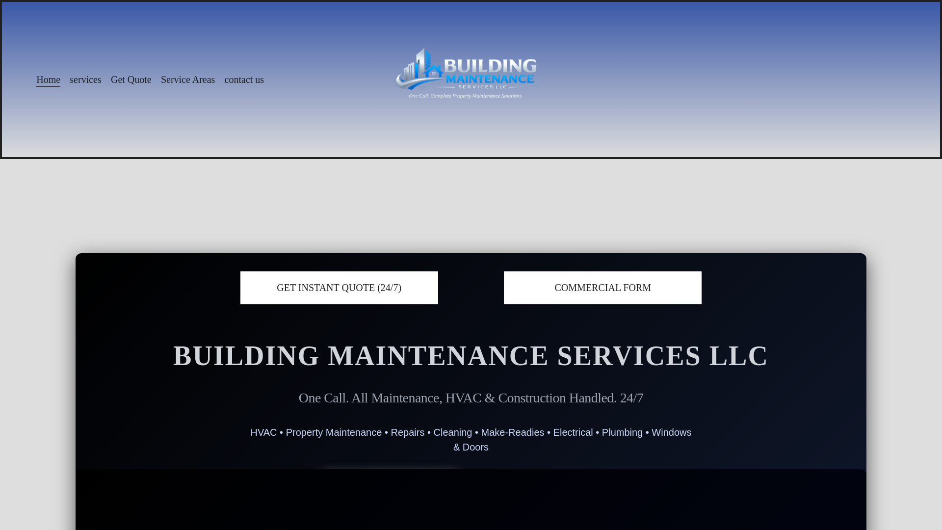 website screenshot of https://building-maintenance-services.com