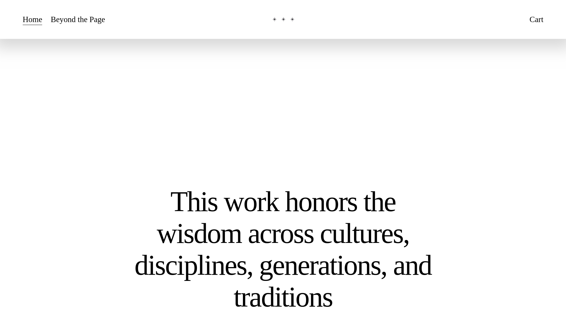 website screenshot of https://theinvisiblethreadofficial.com/