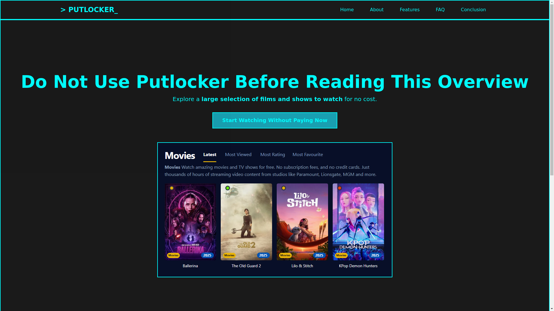 website screenshot of https://putlocker-1v8f.pages.dev/