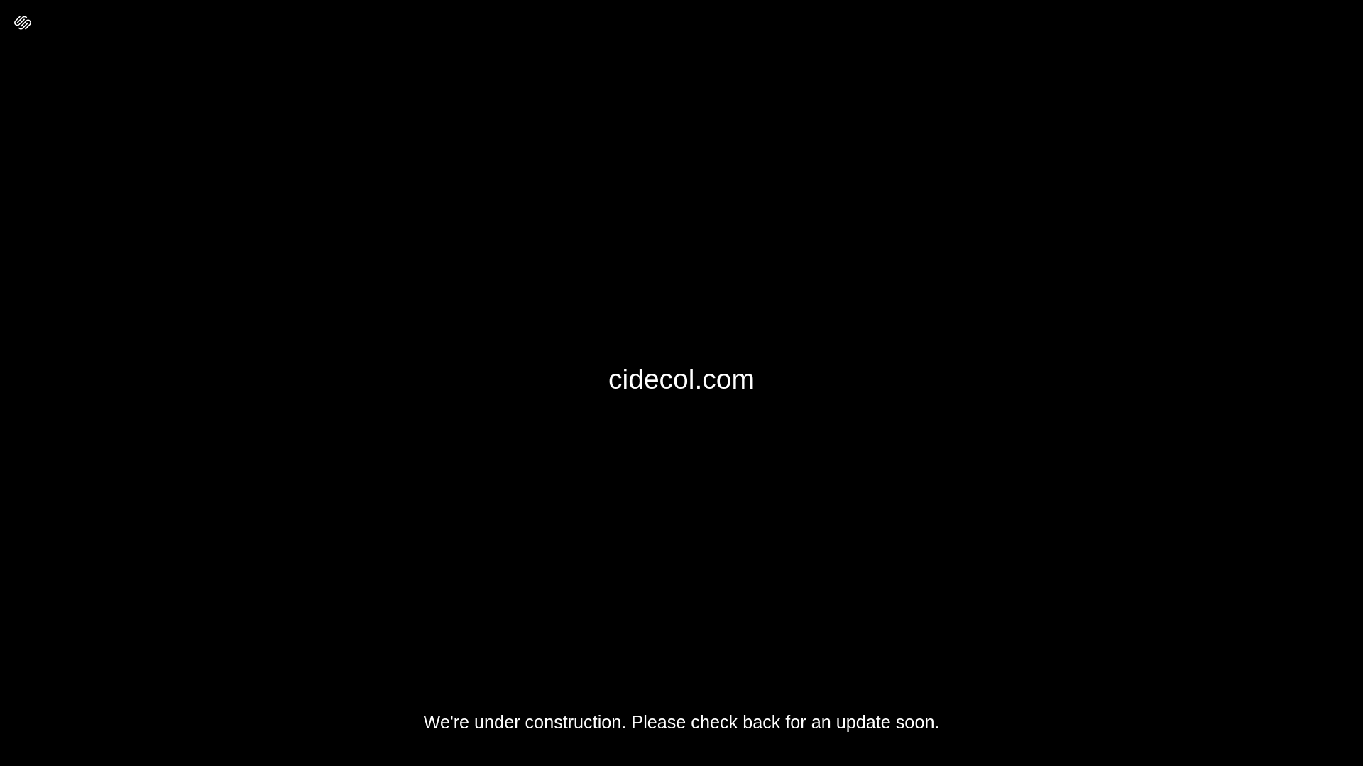 website screenshot of https://cidecol.com/