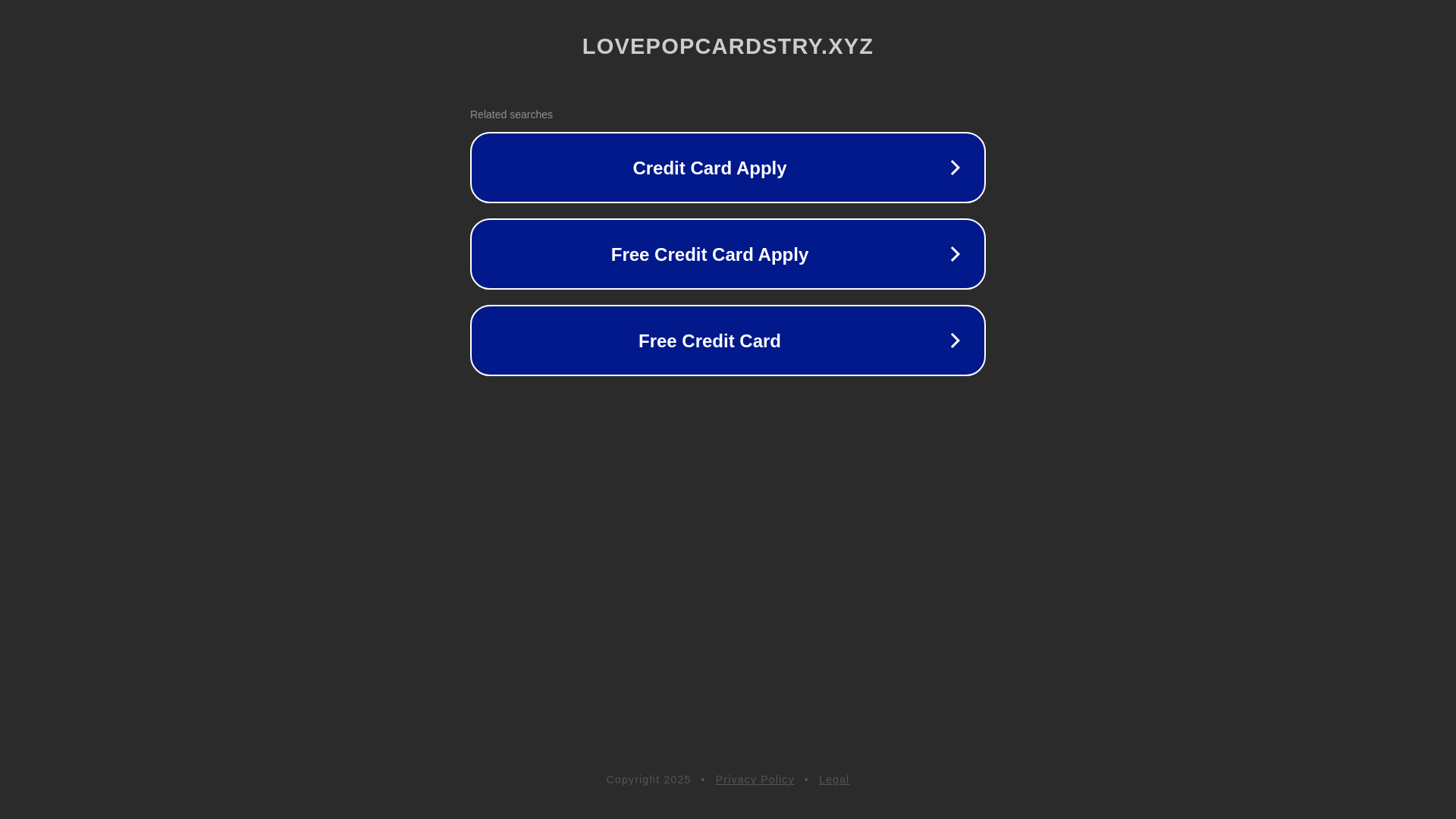 website screenshot of https://lovepopcardstry.xyz/