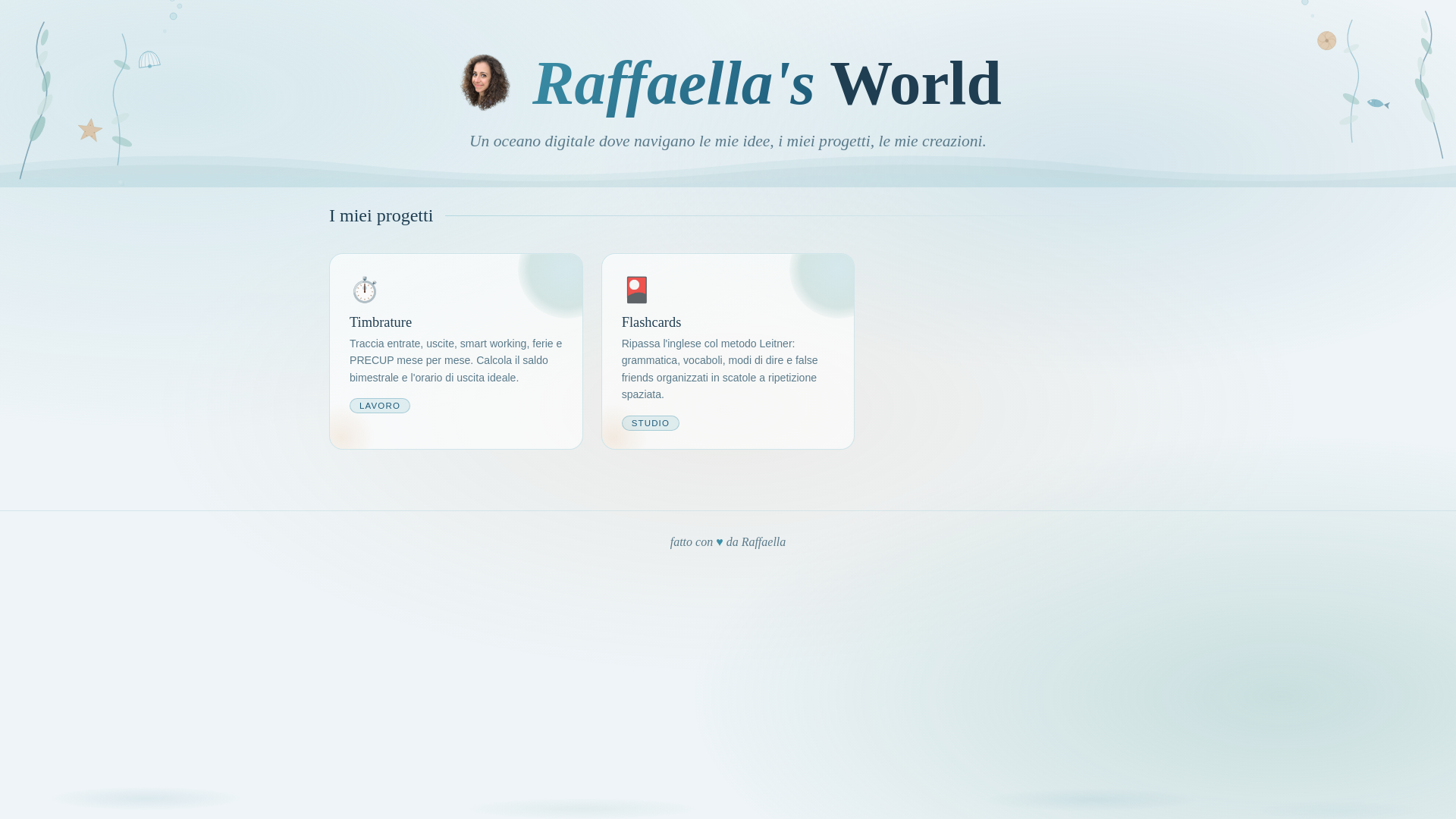 website screenshot of https://raffaellamenelao.com/