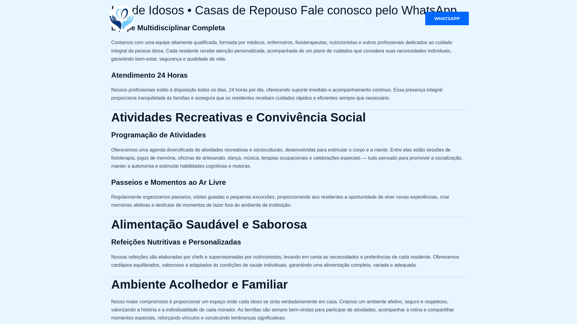 website screenshot of https://atendimentonovaalianca.com.br