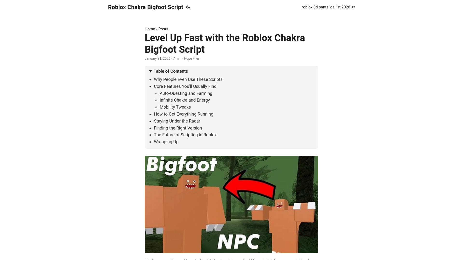 website screenshot of https://roblox-chakra-bigfoot-script.pages.dev/