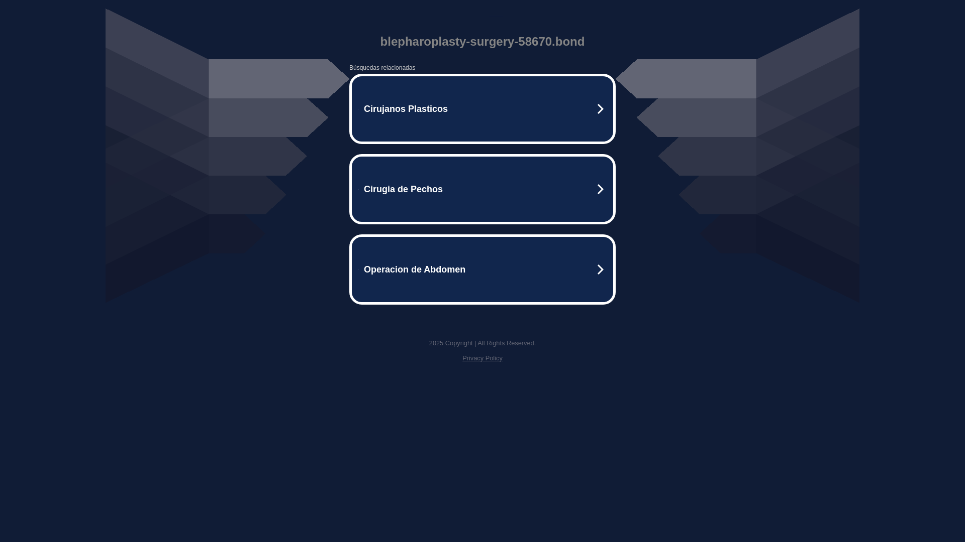 website screenshot of https://blepharoplasty-surgery-58670.bond/