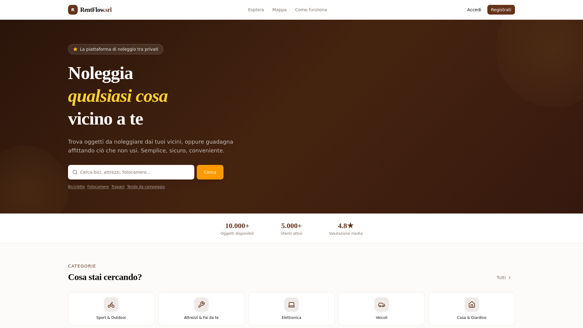 website screenshot of https://rentanythng.com