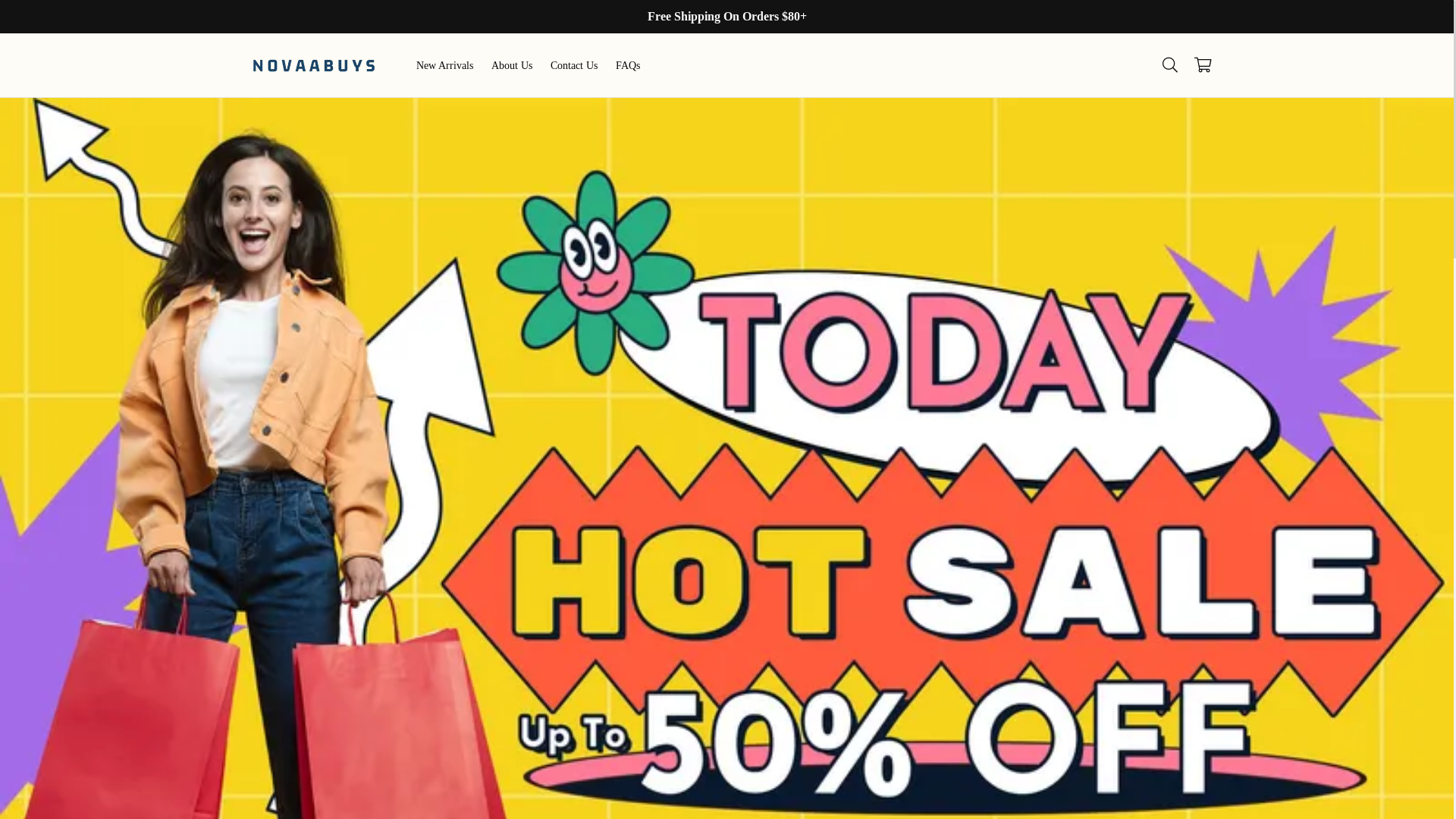 website screenshot of https://novaabuys.com/