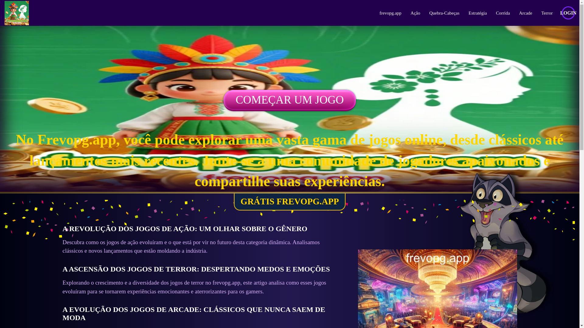 website screenshot of https://frevopgapp.com/