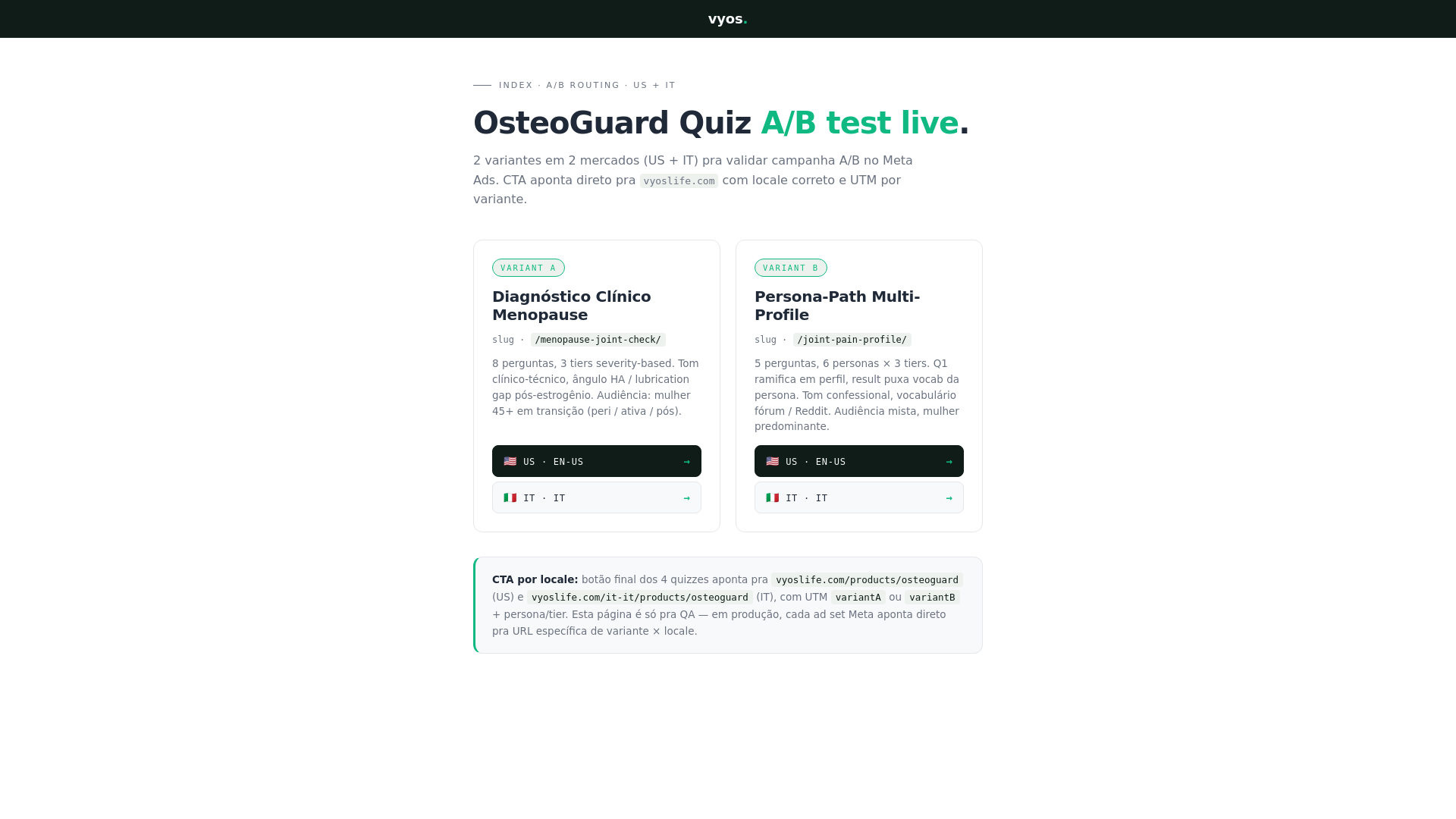 website screenshot of https://quiz-osteo-us-it.pages.dev/