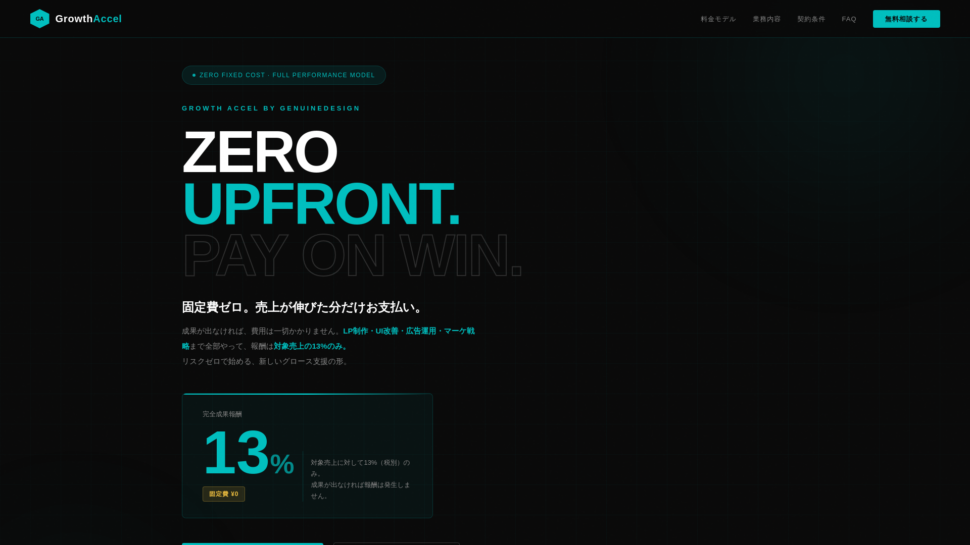 website screenshot of https://growth-a.xyz/