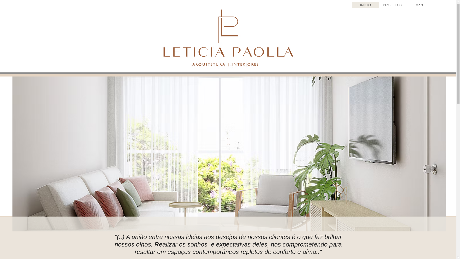 website screenshot of https://leticiapaolla.com.br/