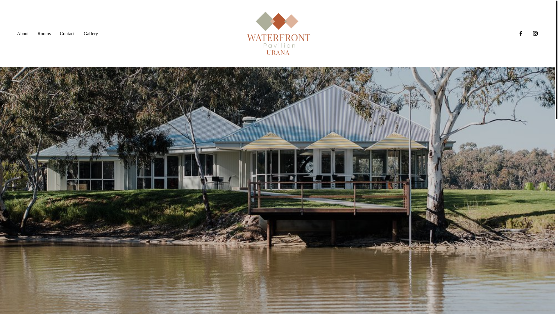 website screenshot of https://waterfrontpavilionurana.online/