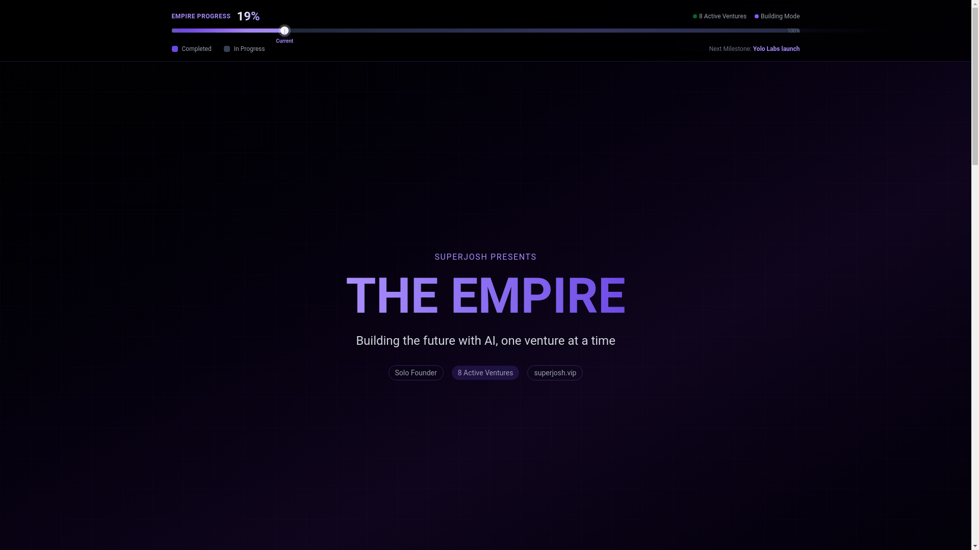 website screenshot of https://empire-landing.pages.dev/