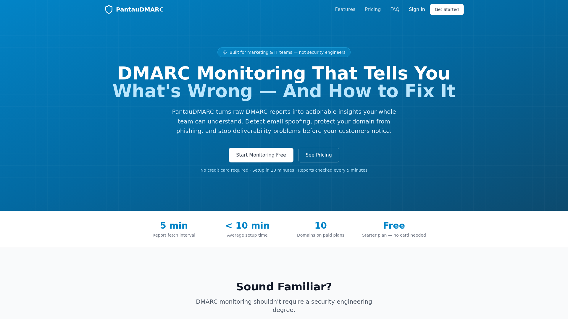 website screenshot of https://pantaudmarc.com/