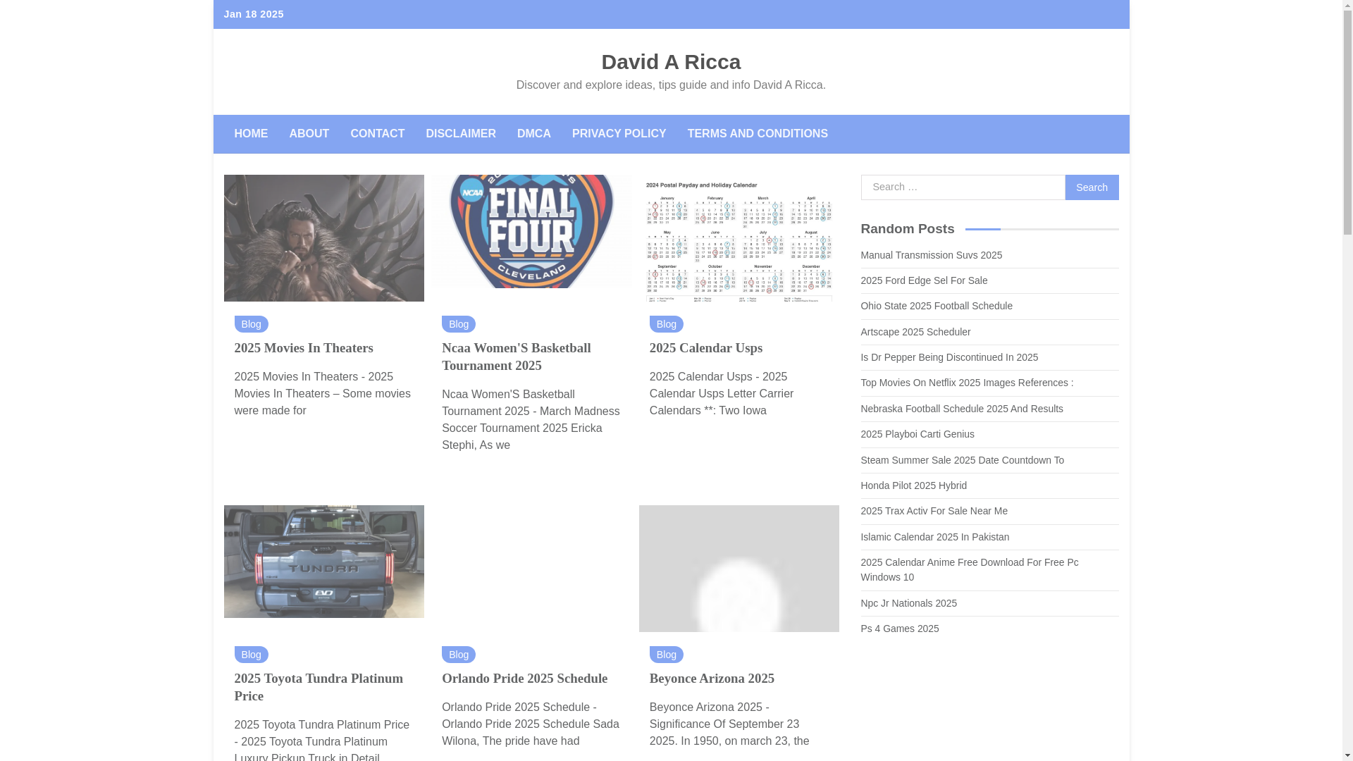 website screenshot of https://davidariccar.pages.dev/