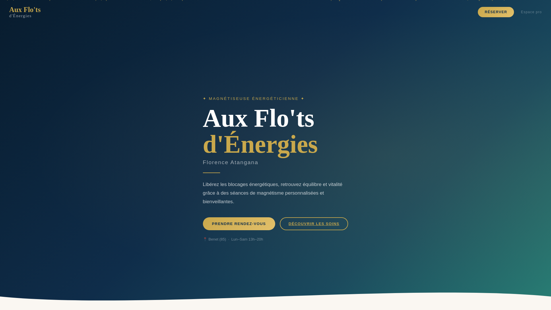 website screenshot of https://auxflotsdenergies.fr/