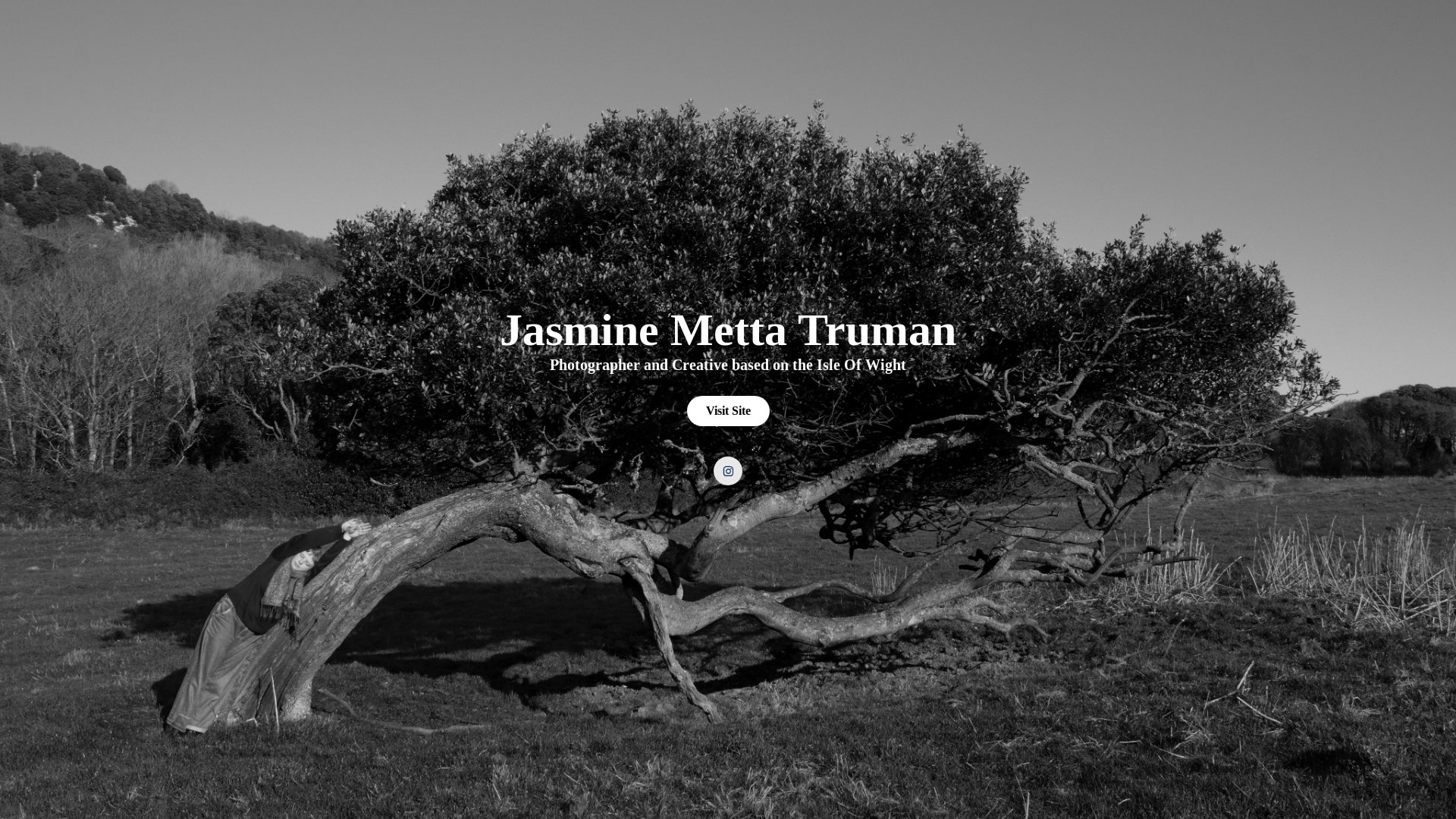 website screenshot of https://jasminemettatruman.com/