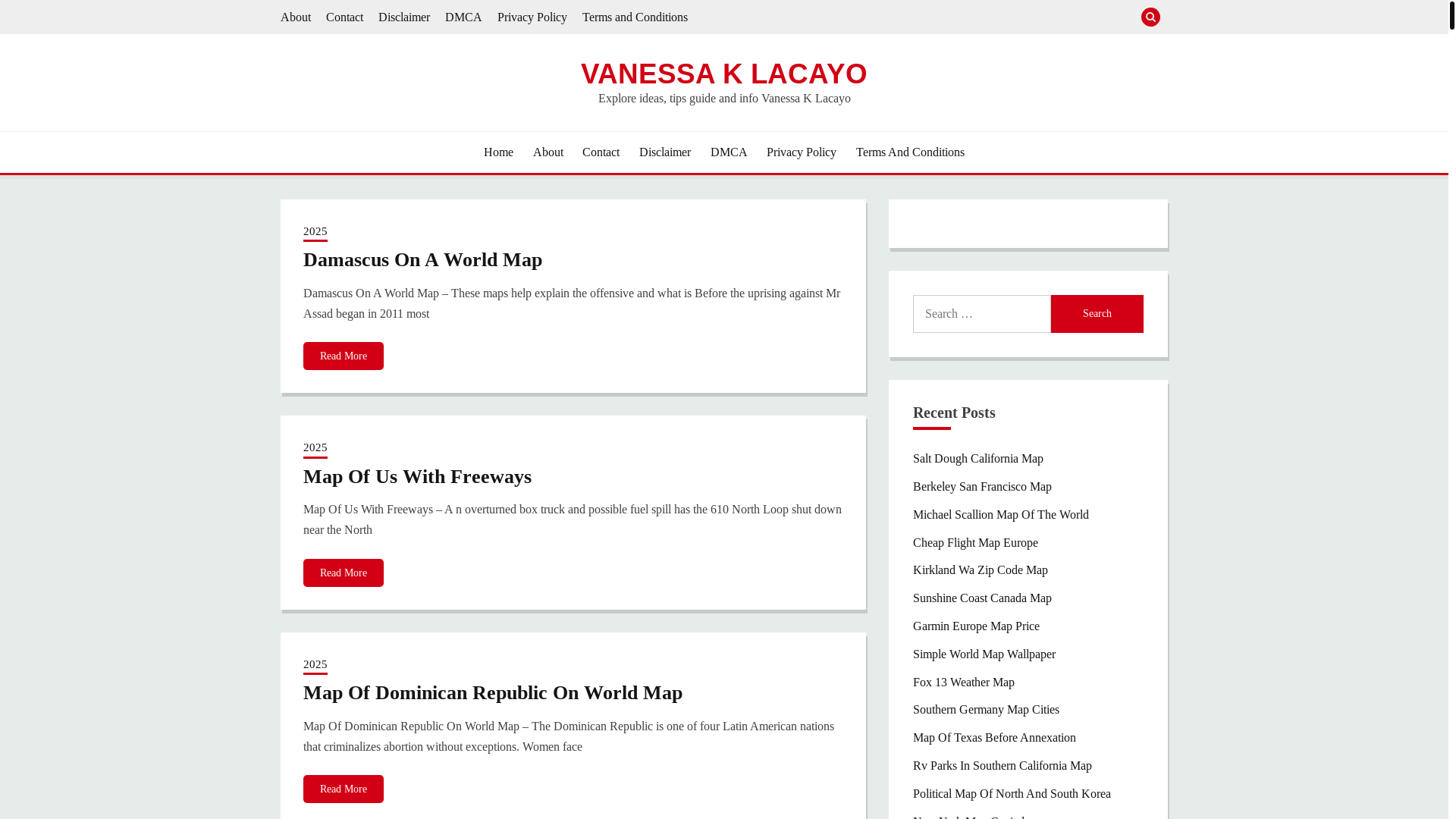 website screenshot of https://vanessaklacayom.pages.dev/