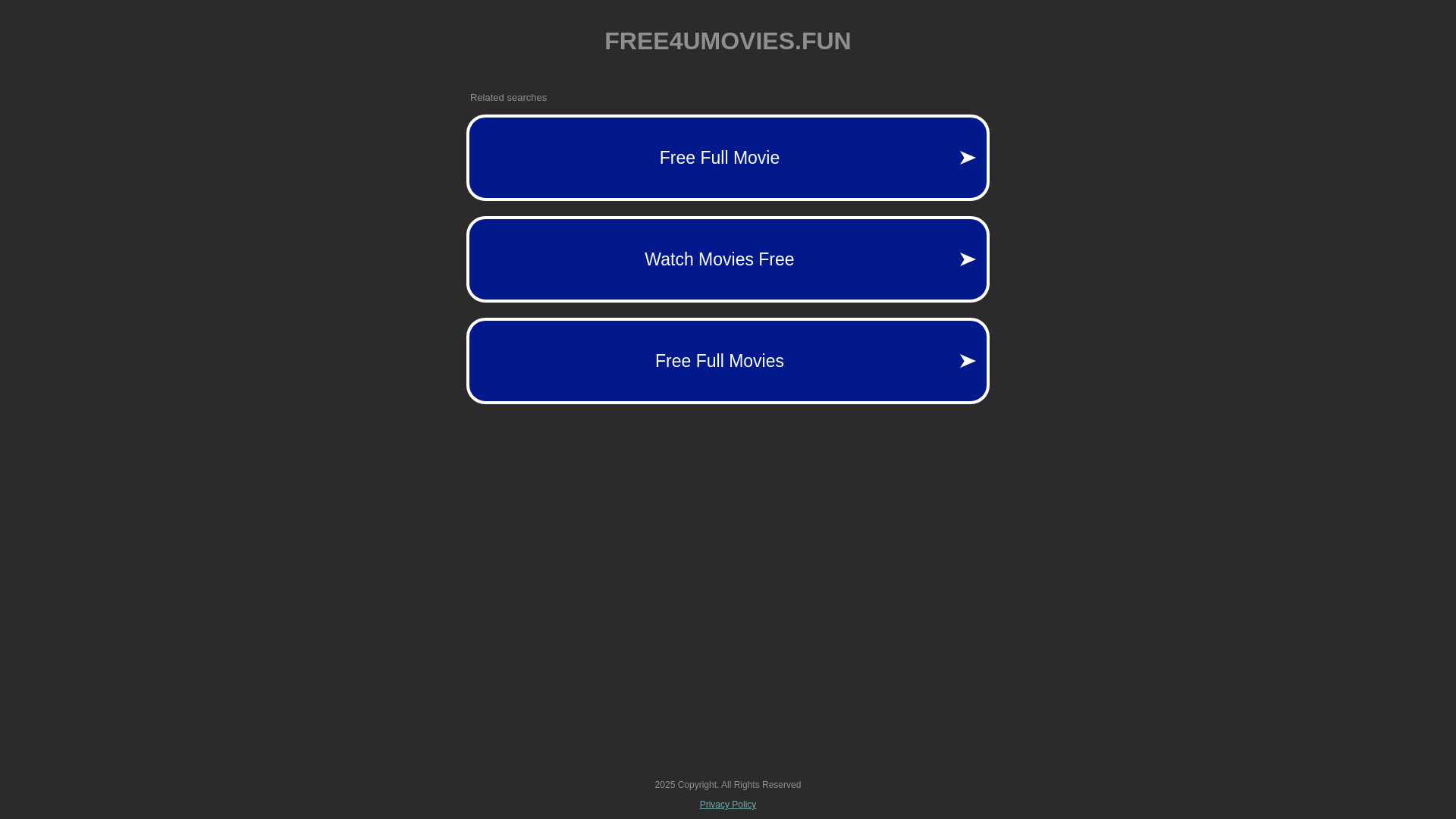 website screenshot of https://free4umovies.fun/