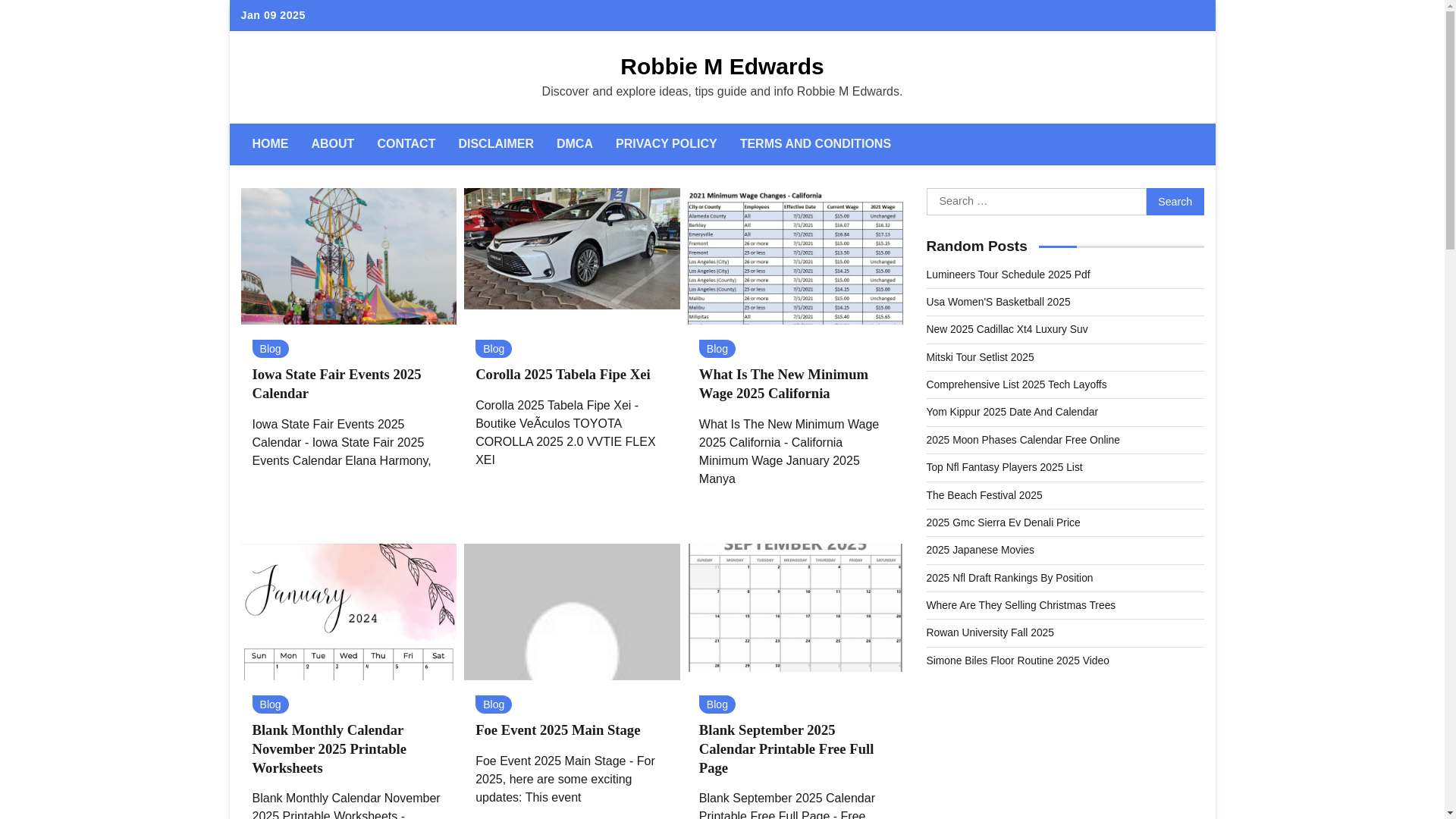 website screenshot of https://robbiemedwardsj.pages.dev/