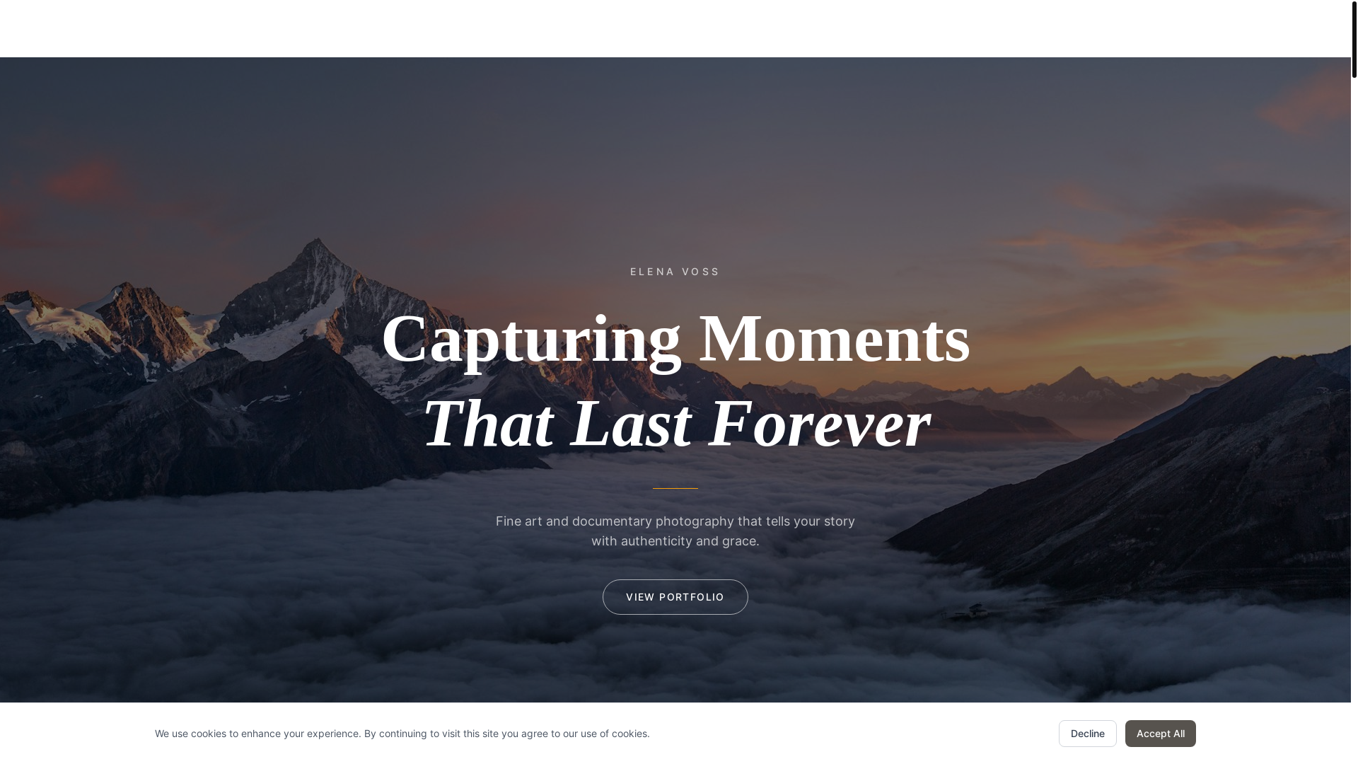 website screenshot of https://elenavoss-colorlib.pages.dev/
