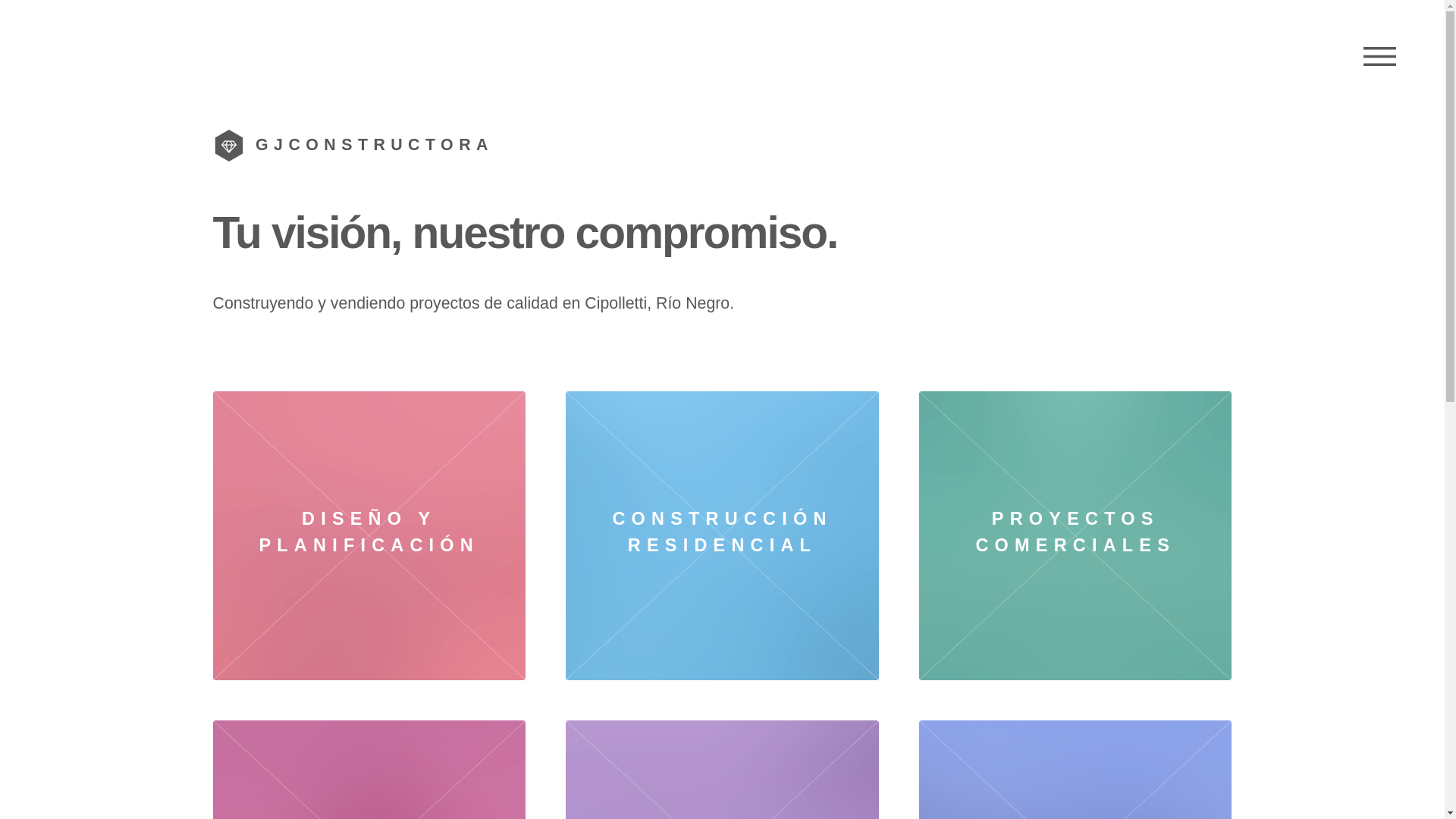 website screenshot of https://gjconstructora-web.pages.dev/