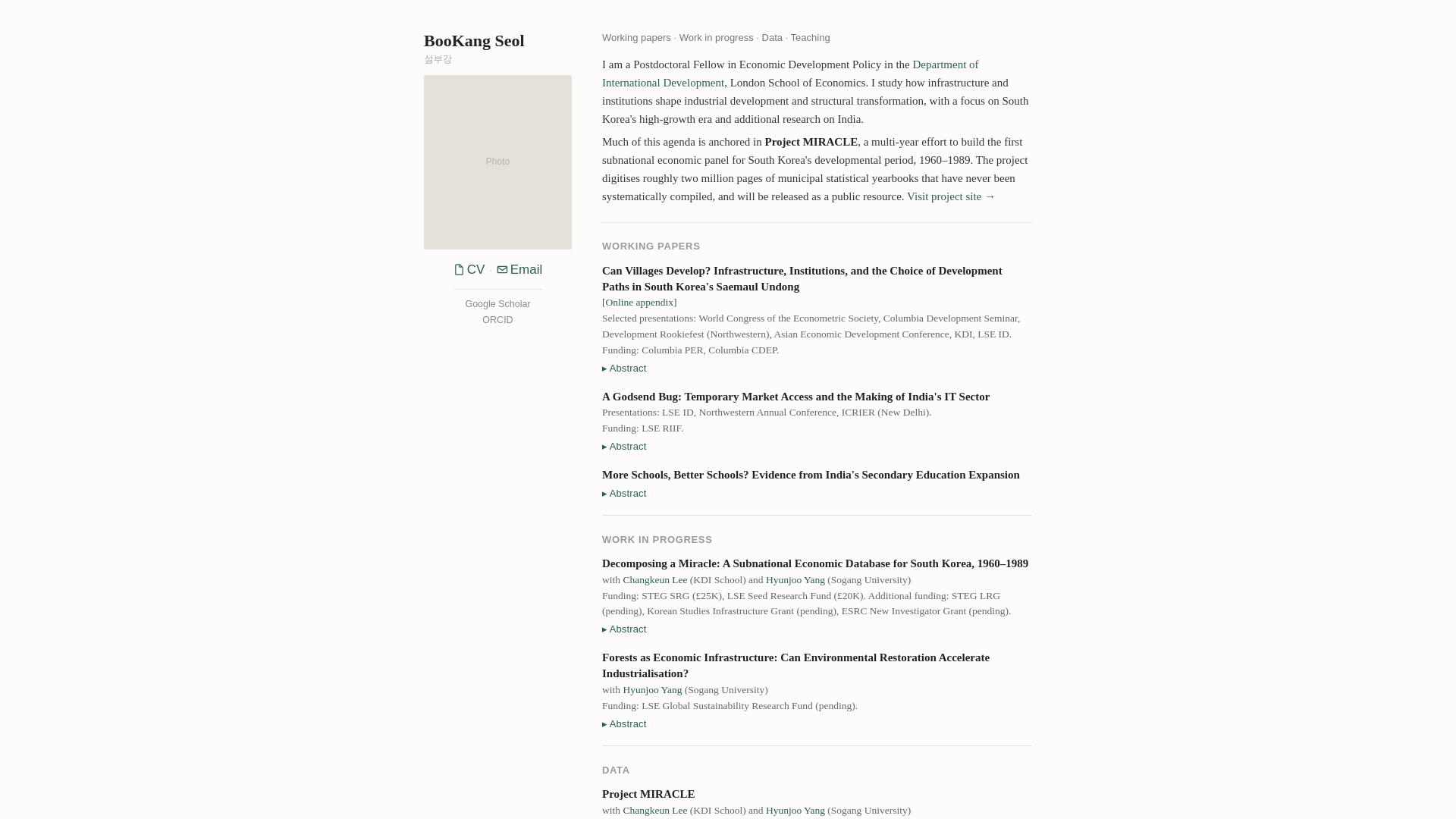 website screenshot of https://bookangseol-com.pages.dev/