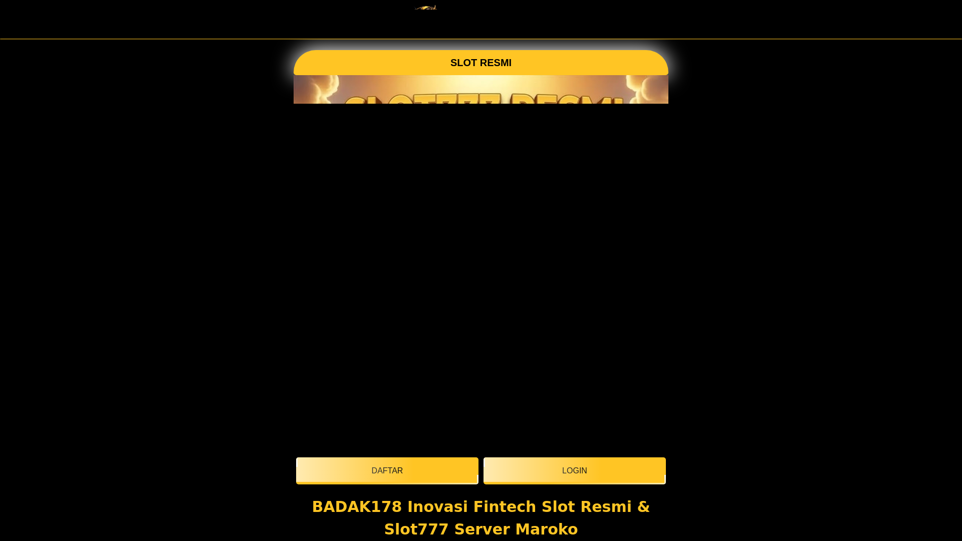 website screenshot of https://badak178slotresmi.pages.dev/