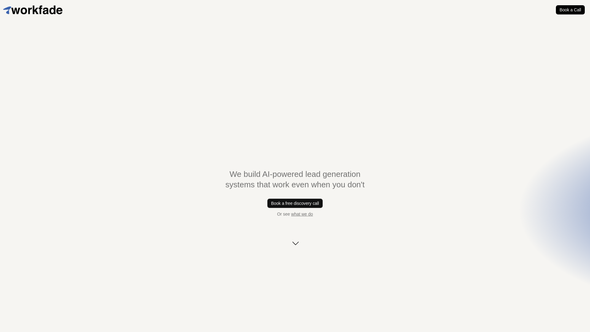 website screenshot of https://tryworkfade.com/