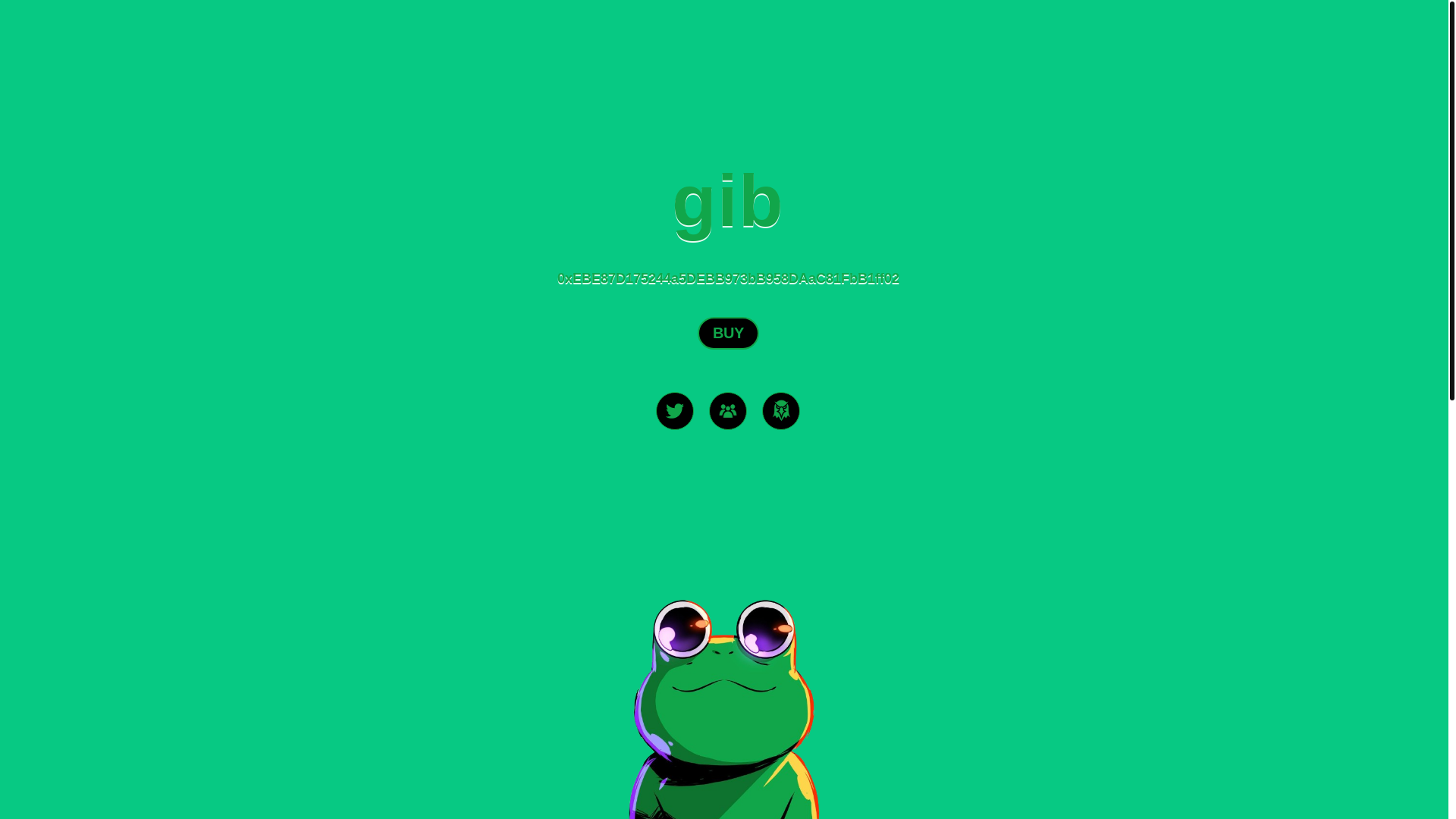 website screenshot of https://gibthefrog-com.pages.dev/