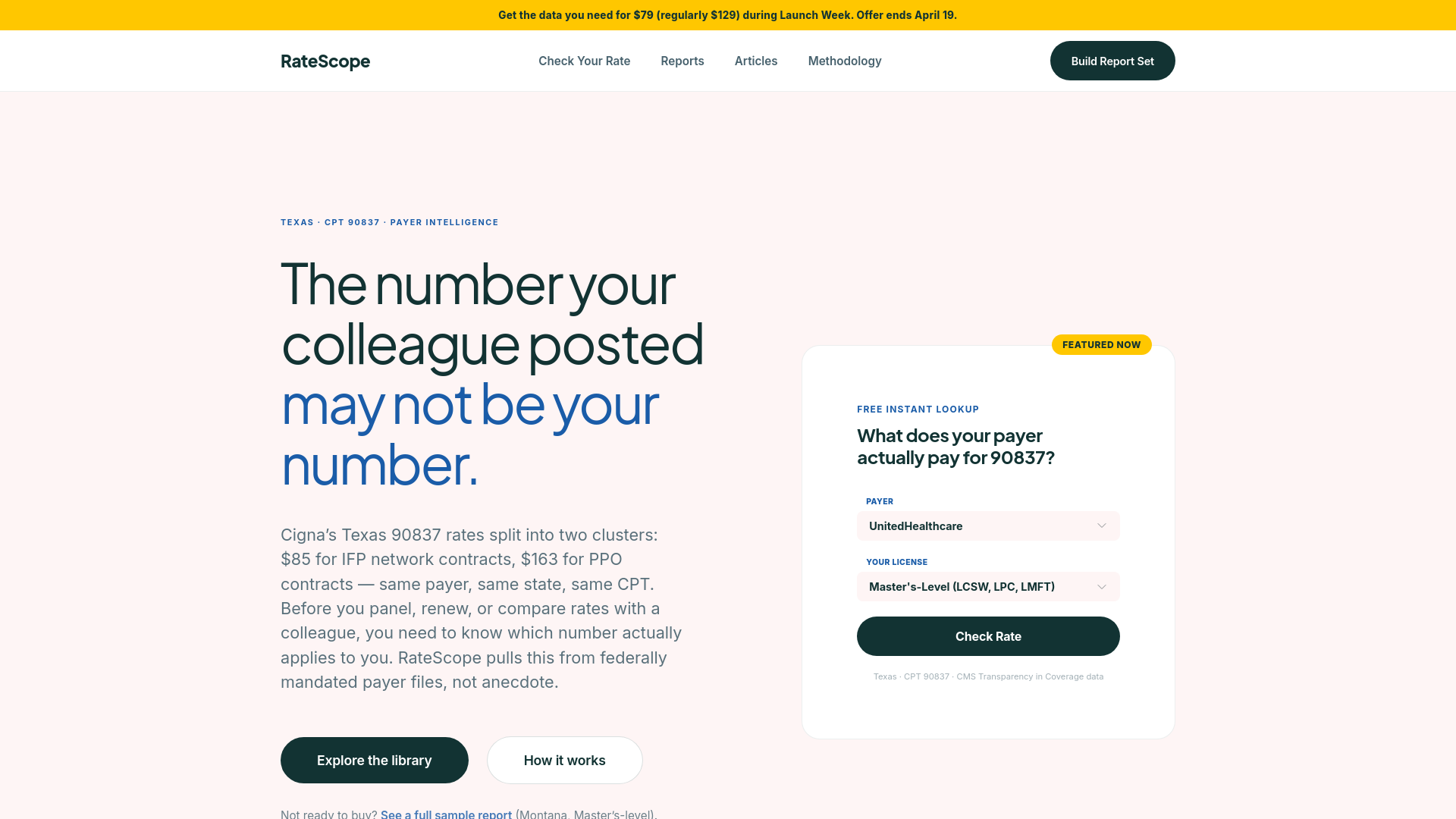 website screenshot of https://ratescope.co