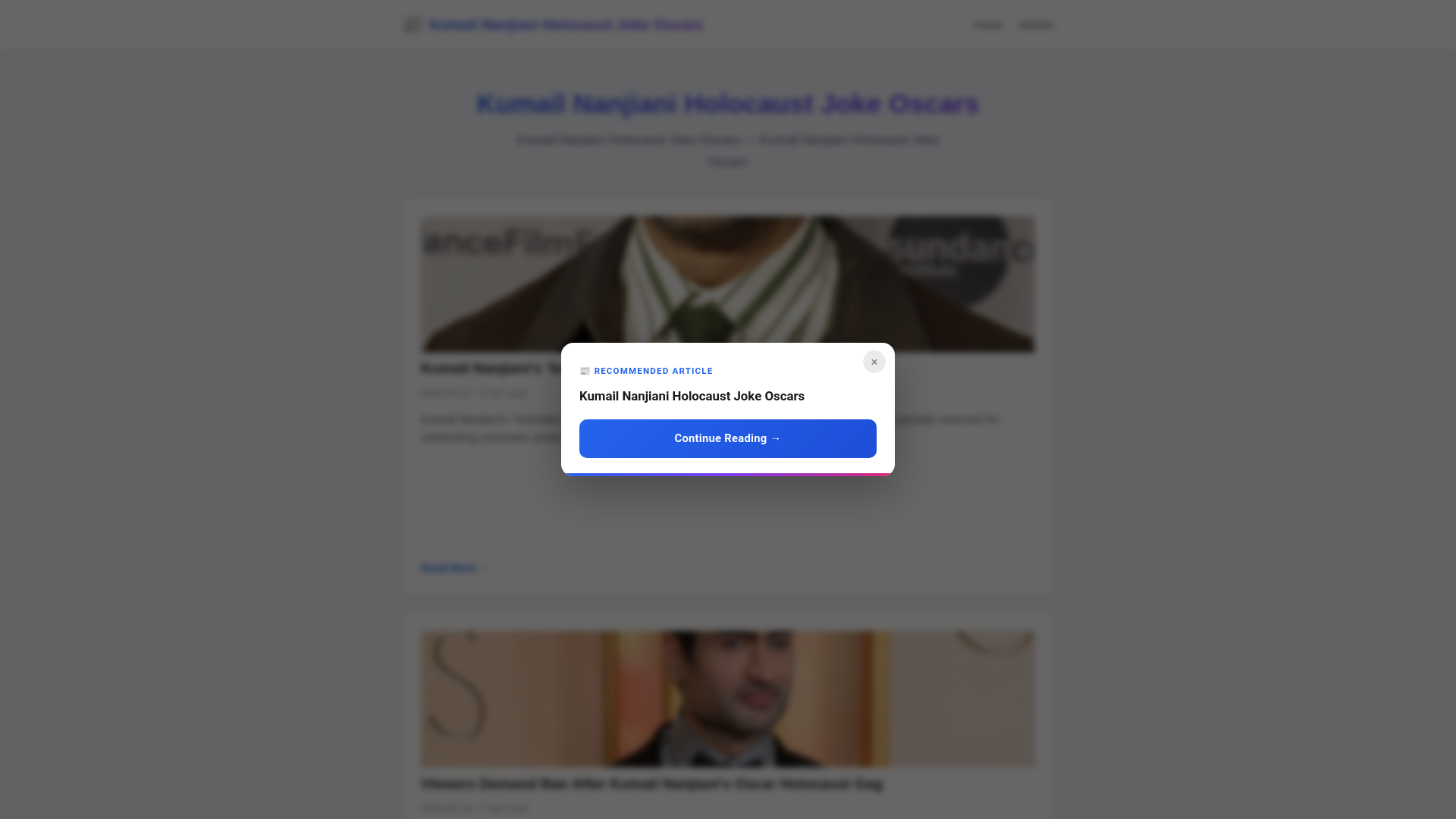 website screenshot of https://kumail-nanjiani-holocaust-joke-oscars.pages.dev/