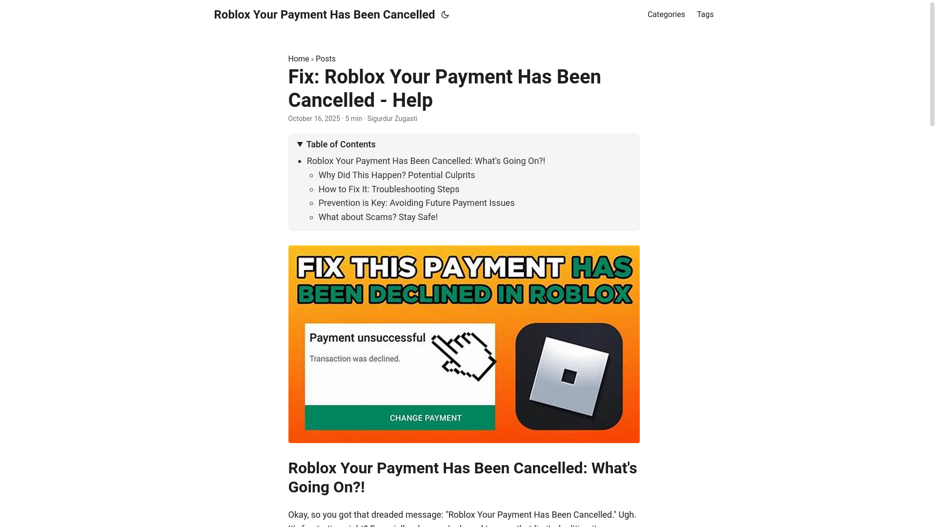 website screenshot of https://roblox-your-payment-has-been-cancelled.pages.dev/