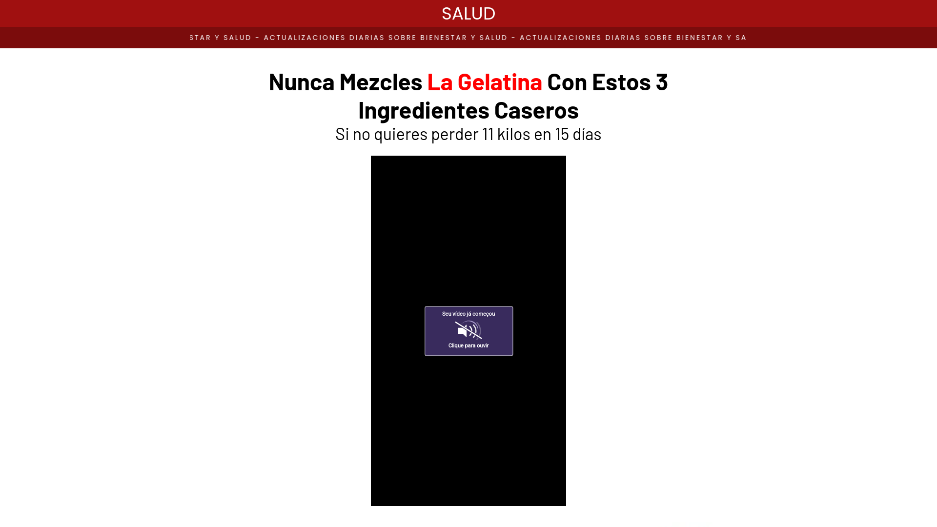 website screenshot of https://ritmosaludable.online/